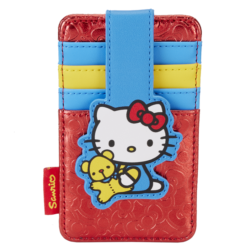 Loungefly Sanrio Hello Kitty 50th Anniversary Shiny Metallic Card Holder