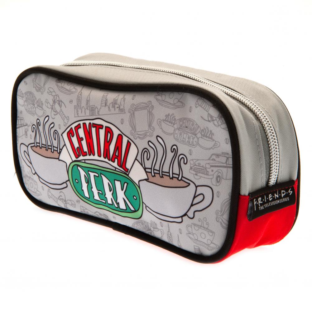 Friends-themed Rectangle Zipped Pencil Case with Central Perk Logo