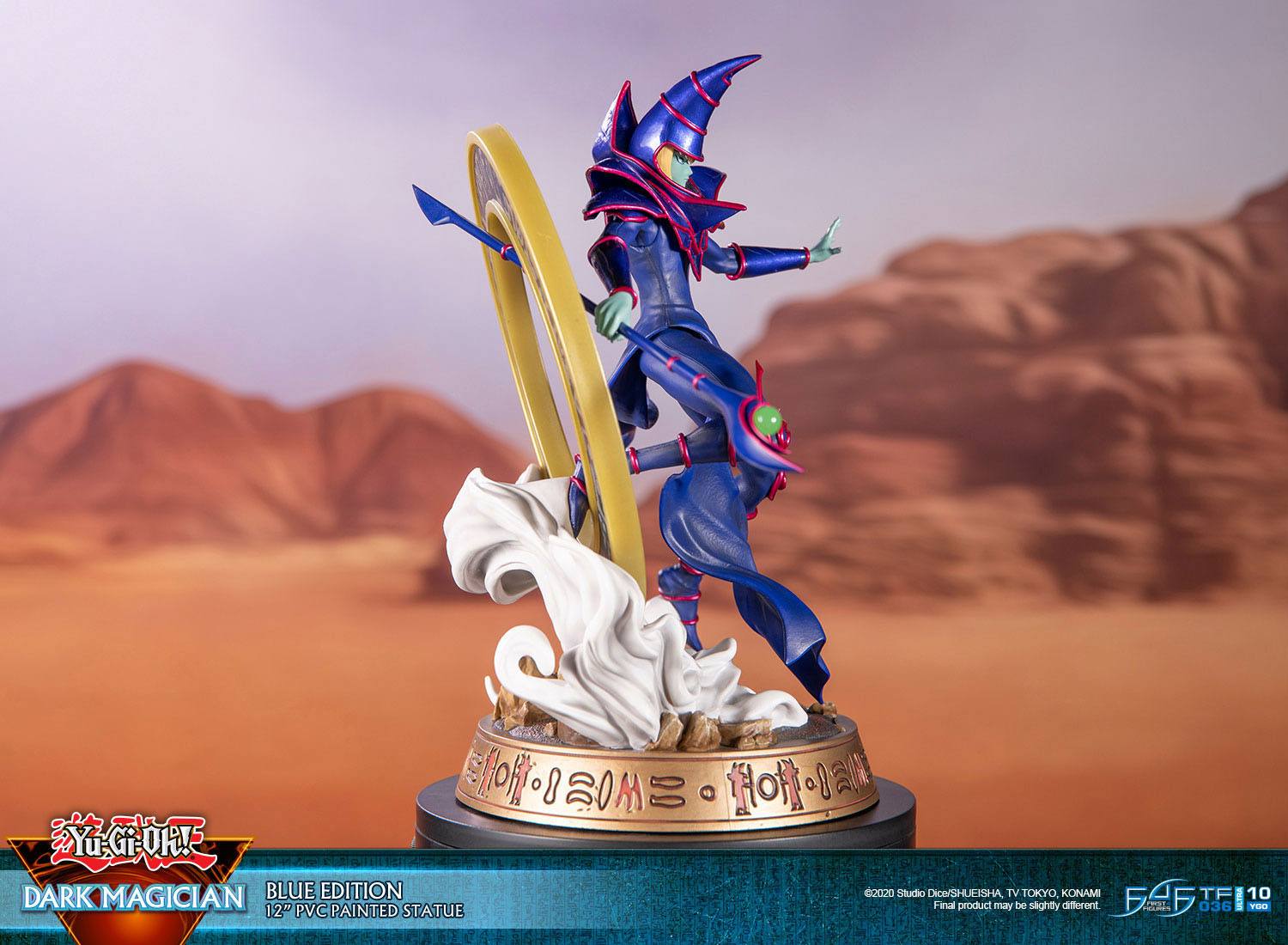 First4Figures Yu-Gi-Oh! Painted PVC Dark Magician Figurine (Blue Variant)