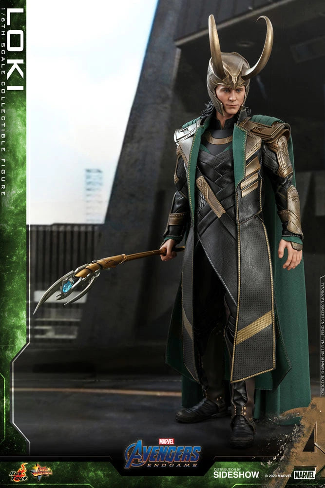 Hot Toys Highly Detailed 1/6th Scale Collectible Figure of Loki from Avengers Endgame