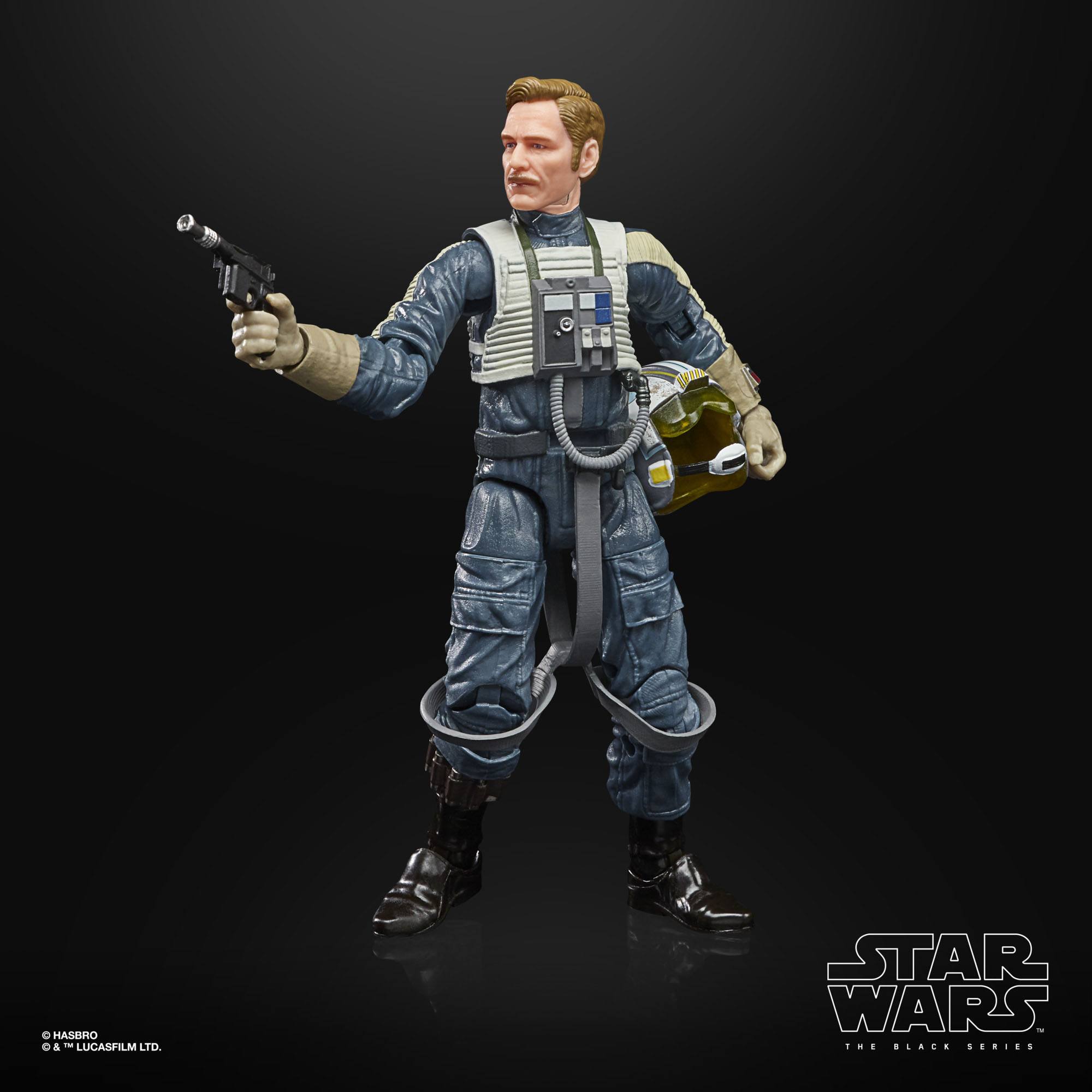 Hasbro Star Wars The Black Series 6-Inch-Scale Action Figure of Antoc Merrick, the Blue Leader