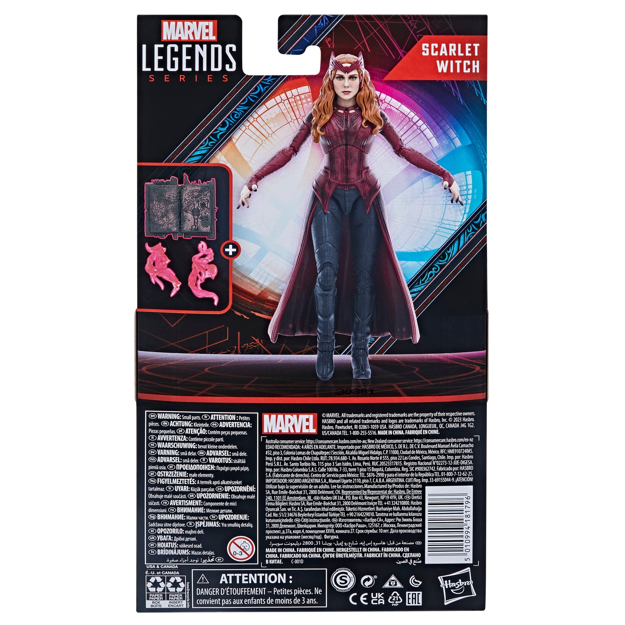 Marvel Legends Series 6 - inch Scale Collectible Action Figure of Scarlet Witch from Doctor Strange in the Multiverse of Madness