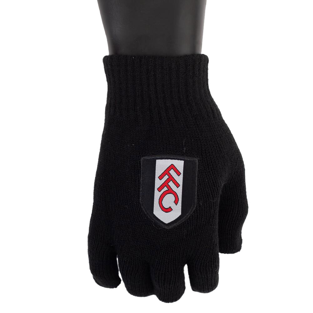Junior Fulham Football Club Knitted Gloves for Children