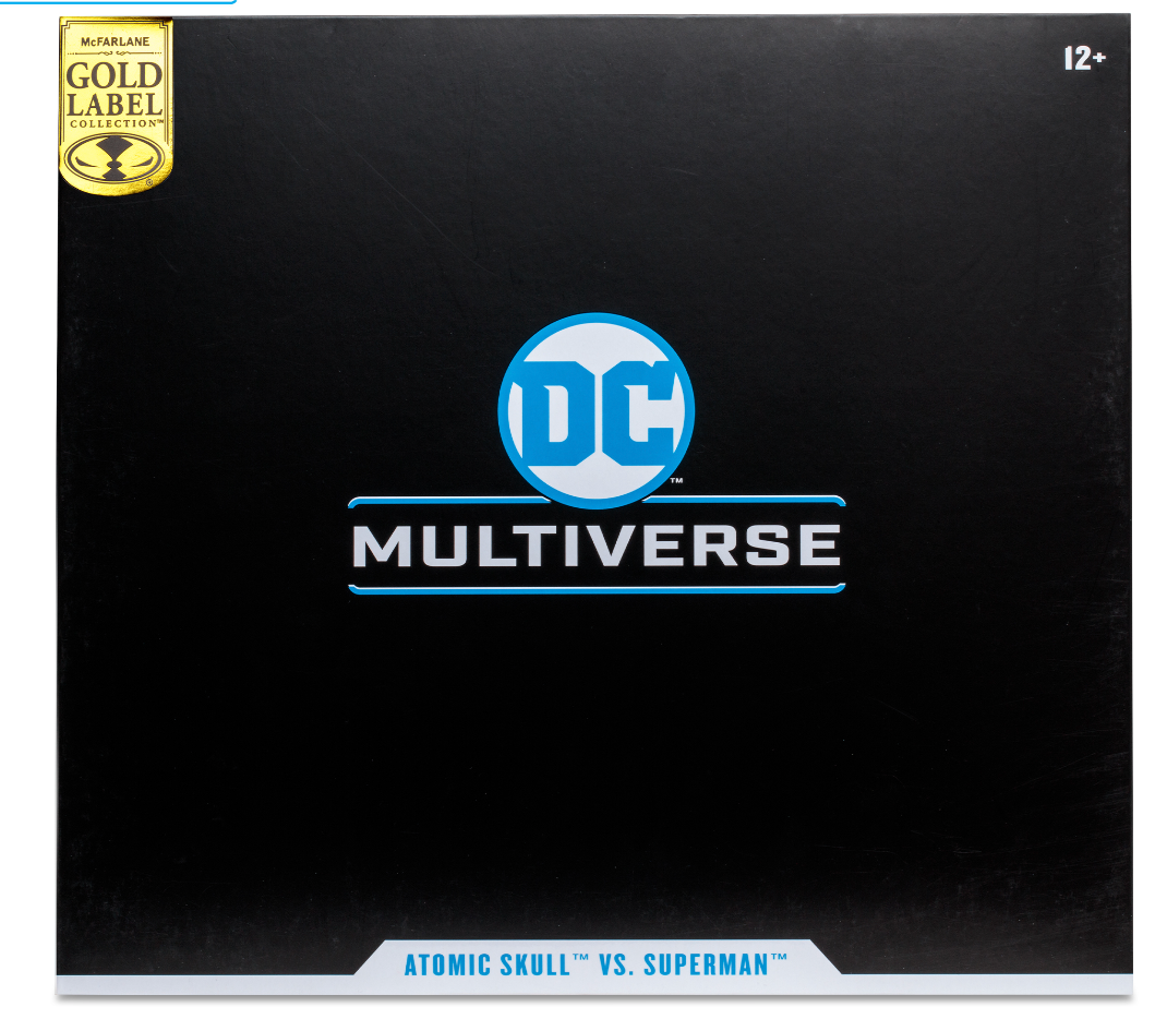 McFarlane DC Multiverse 7-Inch Gold Label 2-Pack: Atomic Skull vs. Superman Action Figures