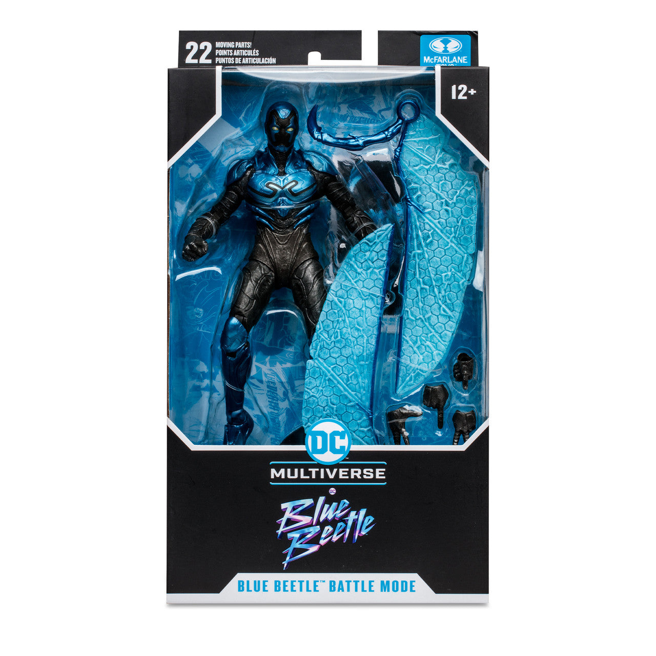 McFarlane Toys 7-Inch DC Multiverse Blue Beetle Movie Action Figure in Battle Mode