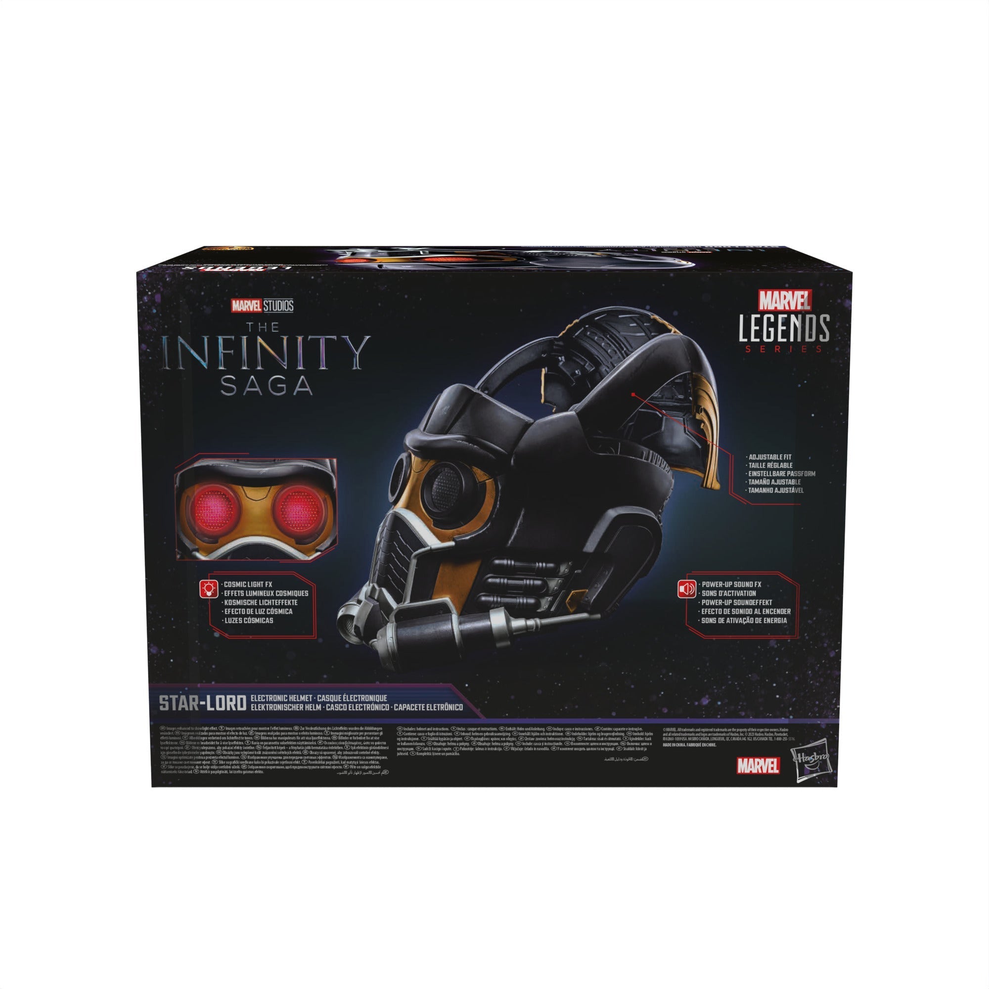 Marvel Legends Collectible Series Guardians of the Galaxy Star - Lord Electronic Role - Playing Helmet for Fans