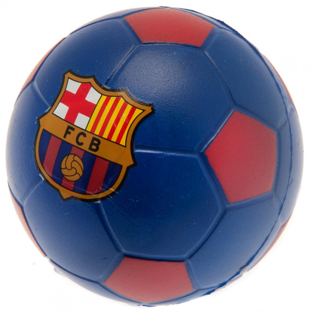 FC Barcelona Stress Relief Ball with Full - Color Crest, 6cm in Diameter