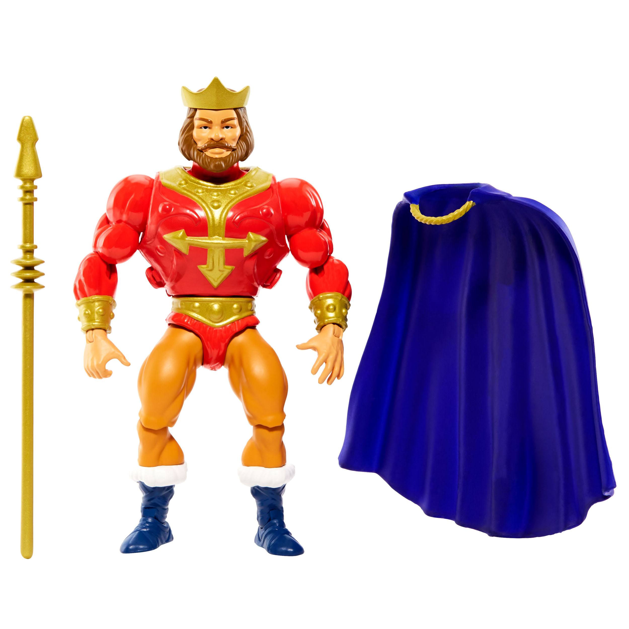 Highly Articulated Masters of The Universe Origins King Randor Action Figure