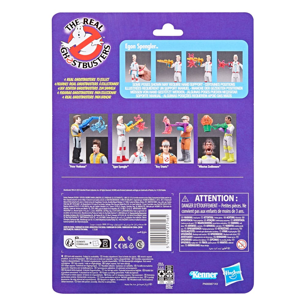 Kenner Classics Ghostbusters: Egon Spengler & Soar Throat Ghost Collectible Figures