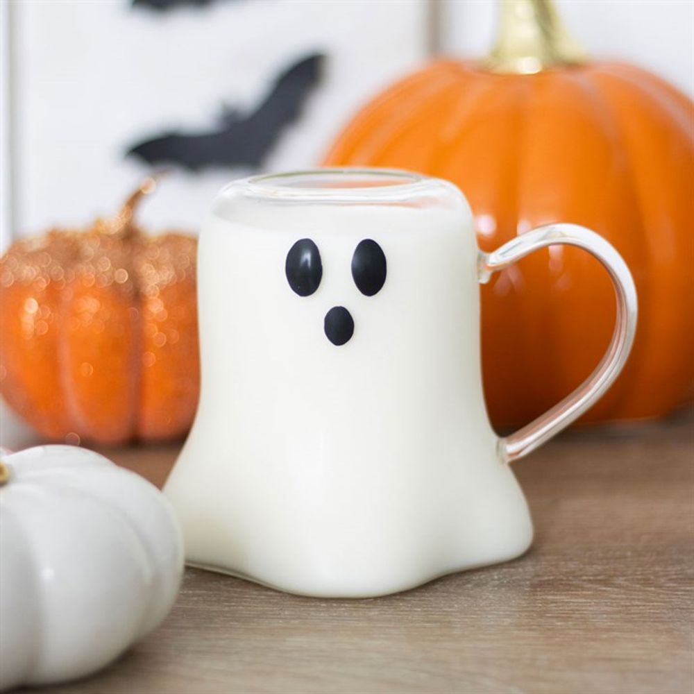 Unique Ghost - Shaped Drinking Glass Mug