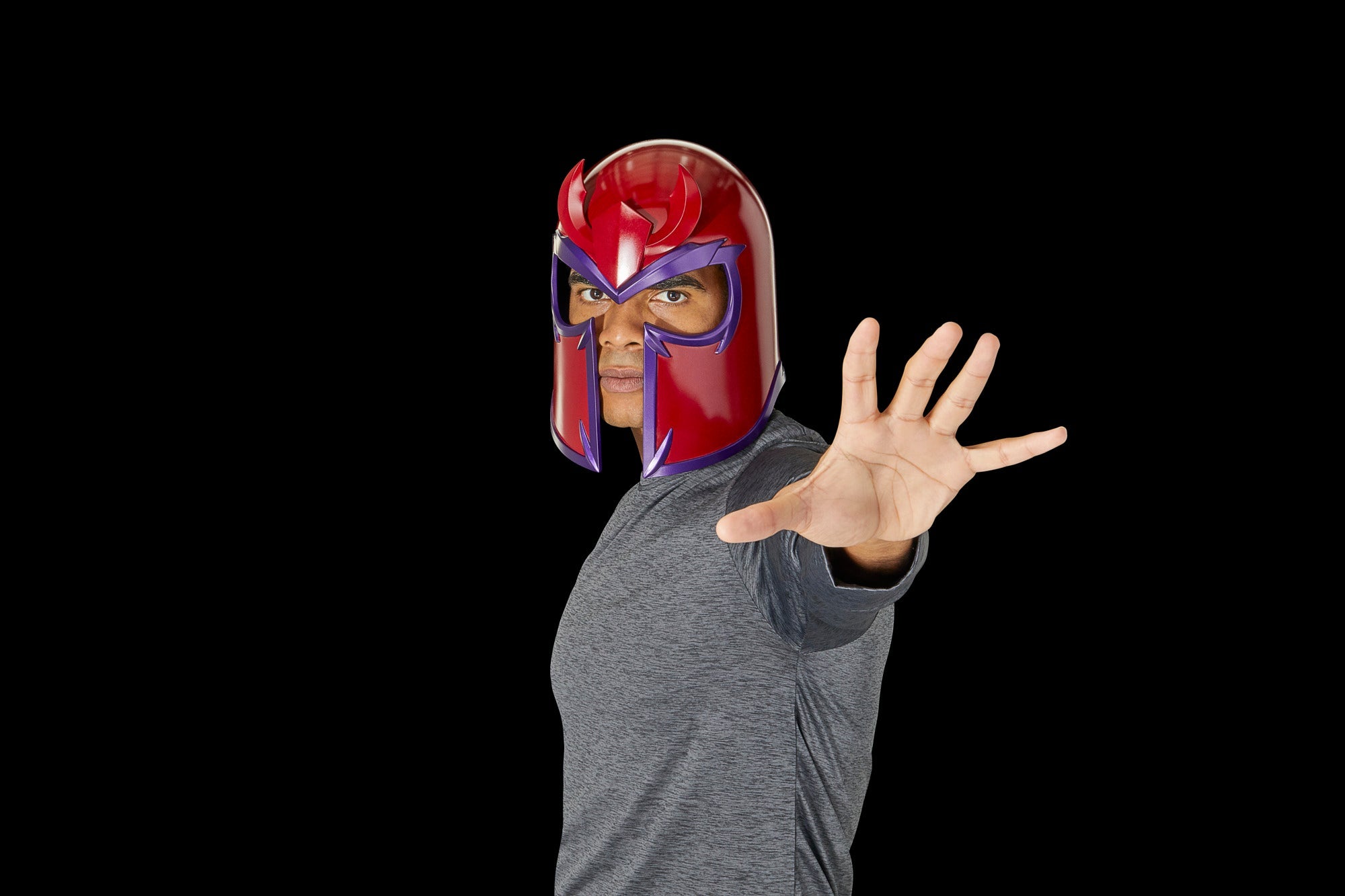 Marvel Legends 1/1 Scale Premium X-Men '97 Magneto Helmet for Roleplay
