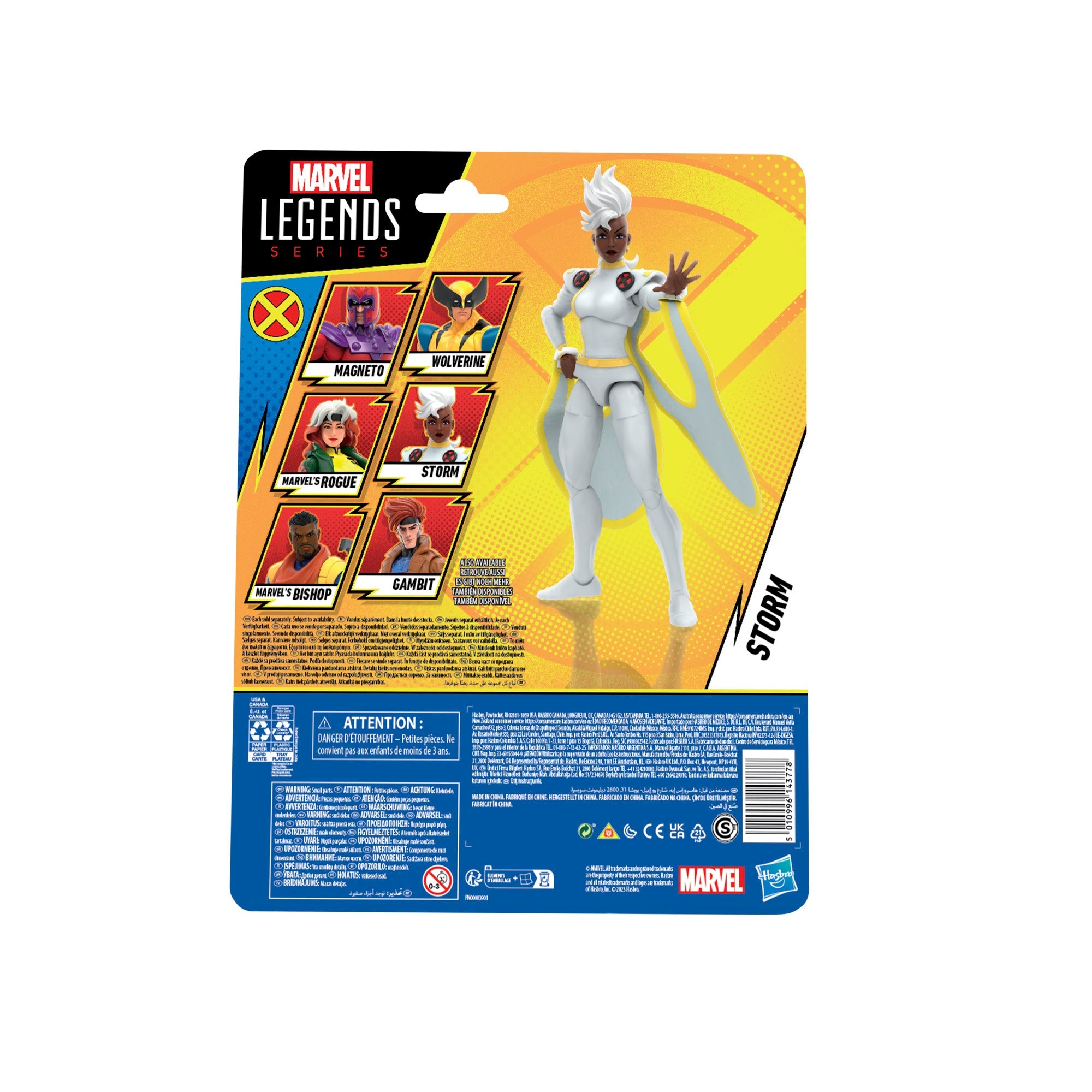 Hasbro Marvel Legends Retro X - Men ‘97 6 - Inch Storm Action Figure
