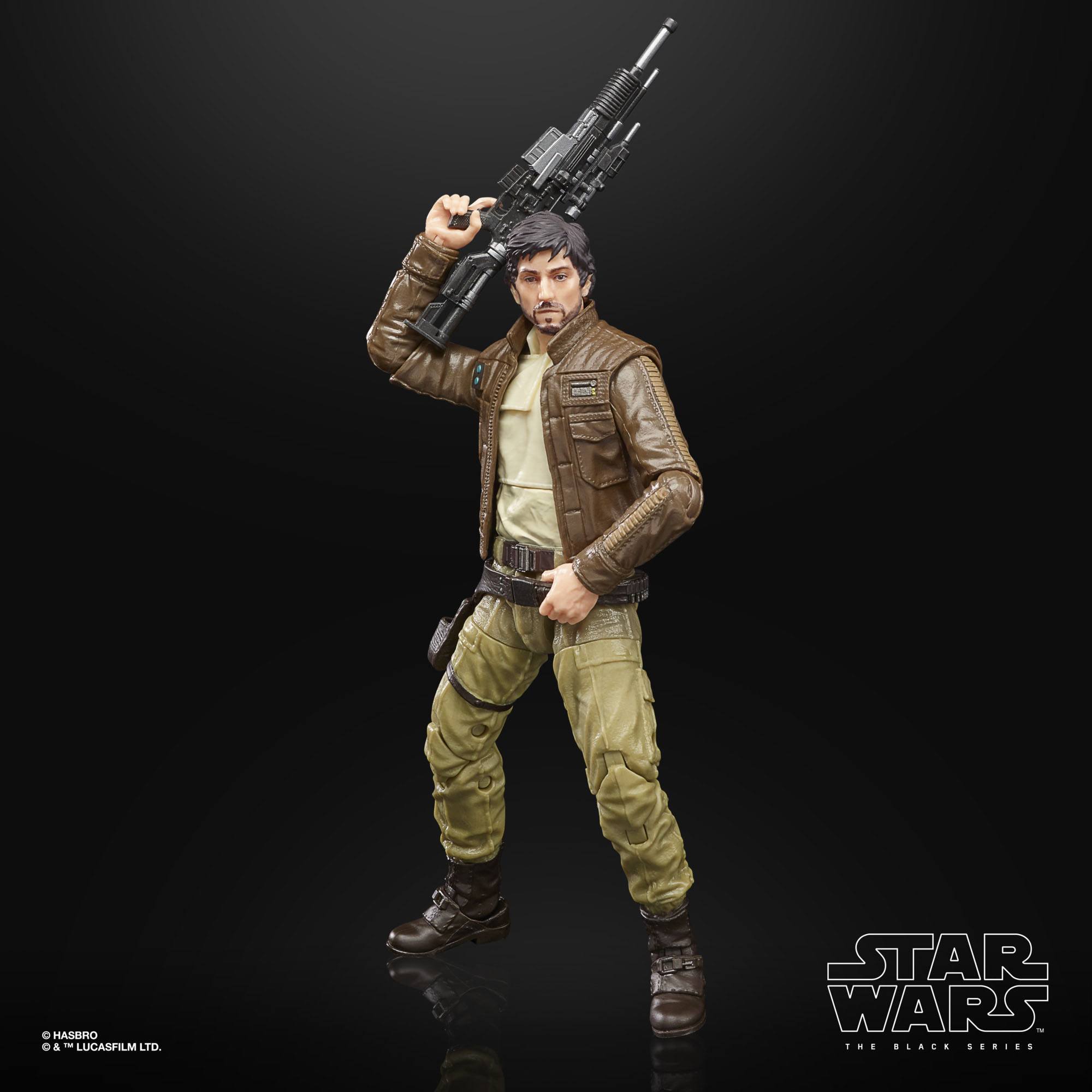 Hasbro 6-Inch Star Wars The Black Series Captain Cassian Andor Action Figure with Accessories