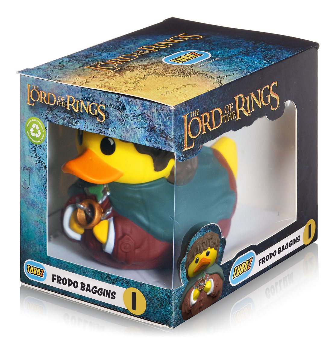 Collectible Boxed Tubbz Figurine of Frodo Baggins from The Lord of the Rings