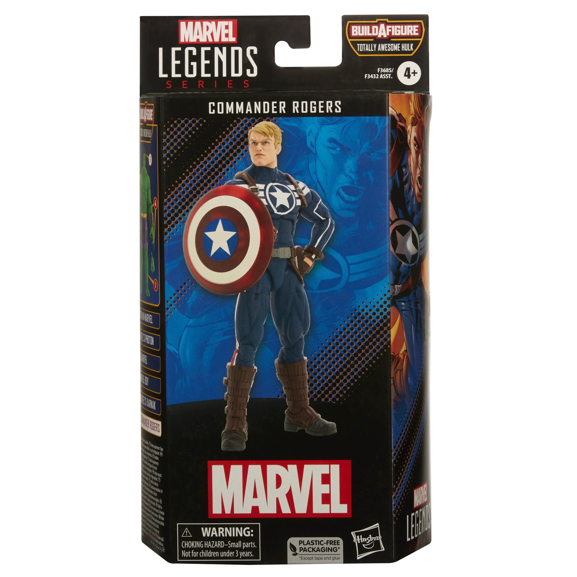 Marvel Legends 6 - inch Scale Commander Rogers Collectible Action Figure from Marvel Comics