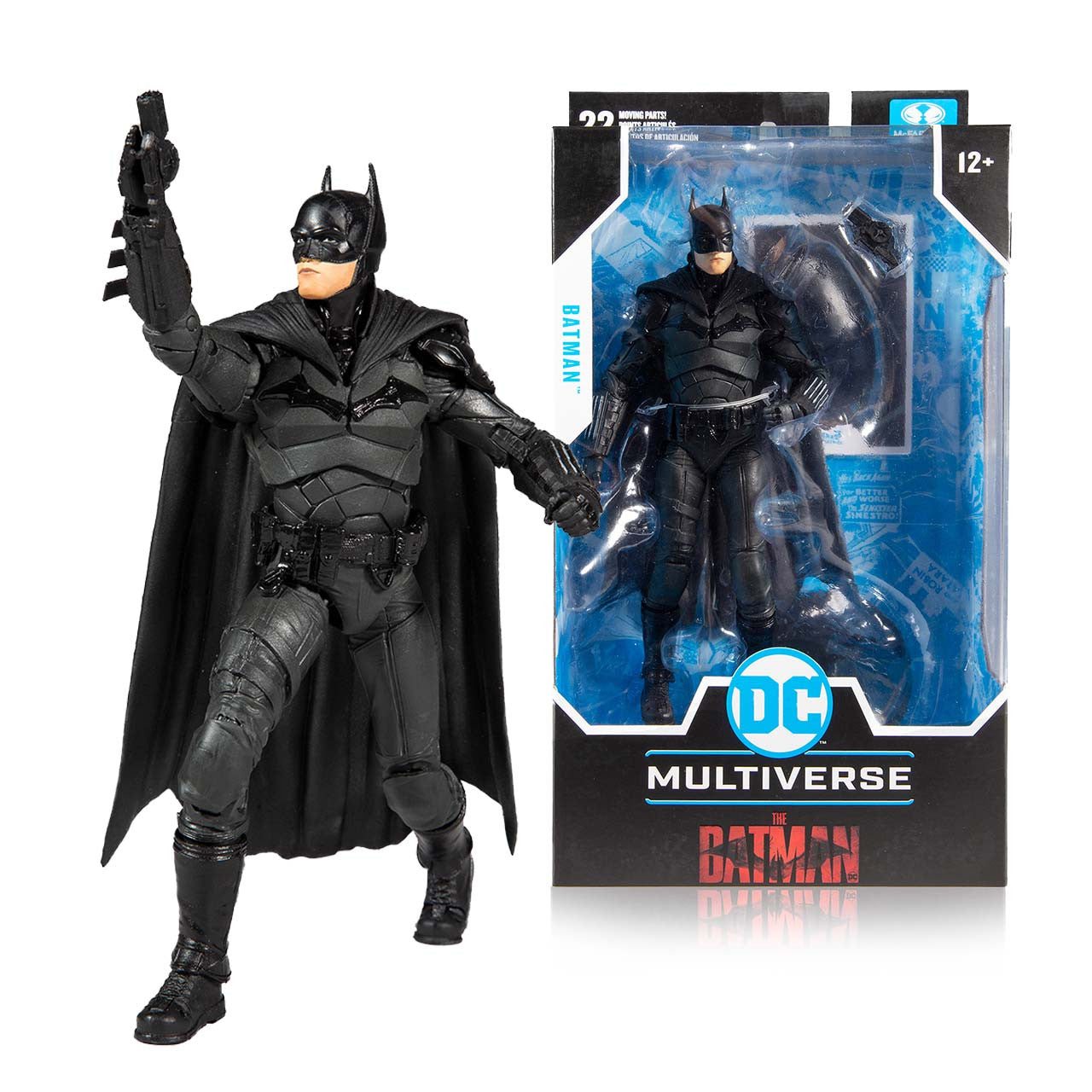 McFarlane DC Multiverse 7-Inch Scale Action Figure of Batman from The Batman Movie