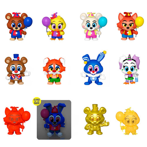 12-Pack of Five Nights At Freddy's Mystery Minis Funko POP! Vinyl Collectibles