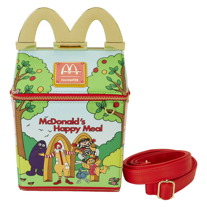 Loungefly Retro McDonald's Happy Meal Adjustable Crossbody Bag