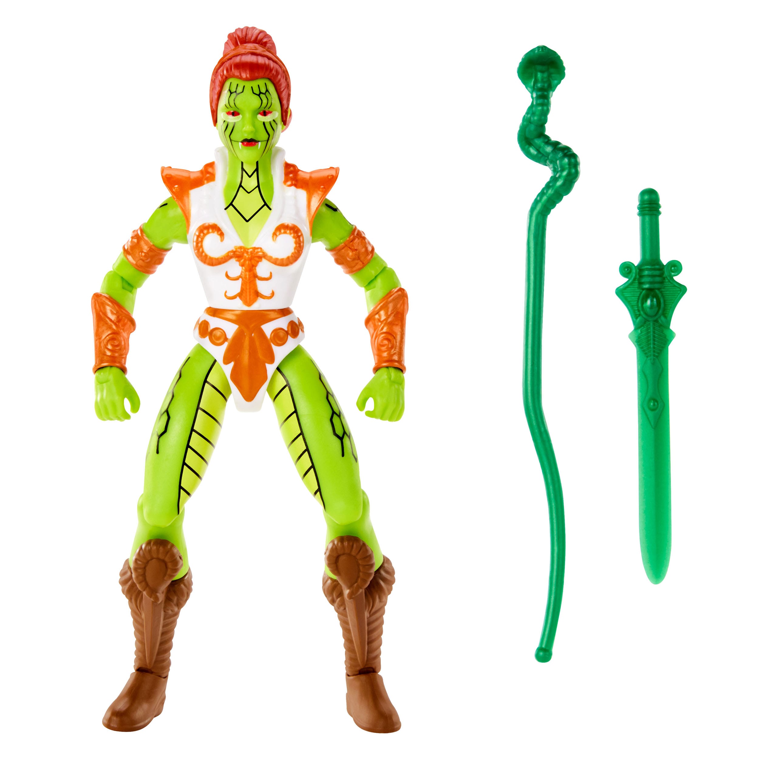 Collectible Masters of the Universe Origins Snake Teela 5.5-Inch Action Figure