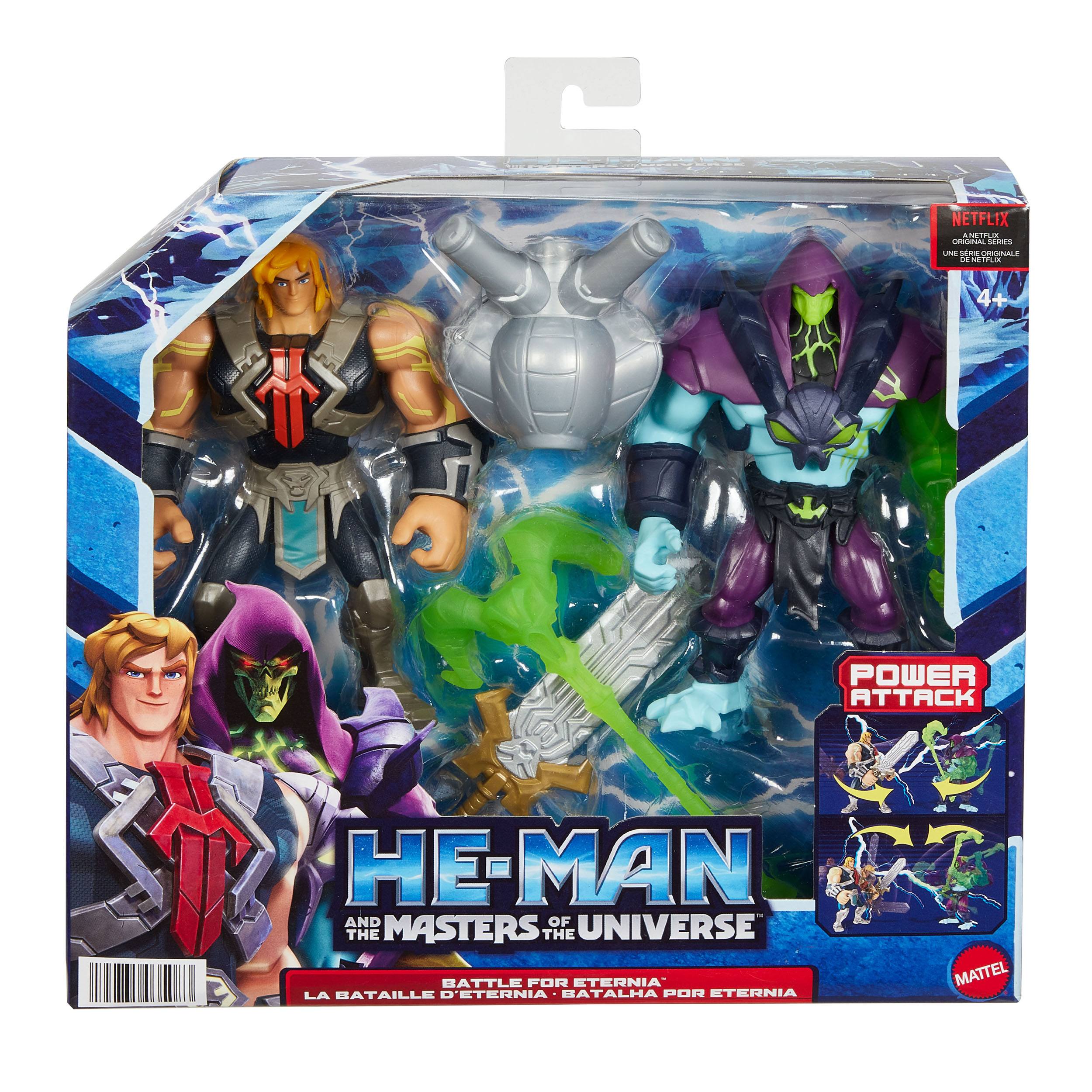 He-Man and the Masters of the Universe Battle for Eternia Collectible Action Figures Two - Pack Set