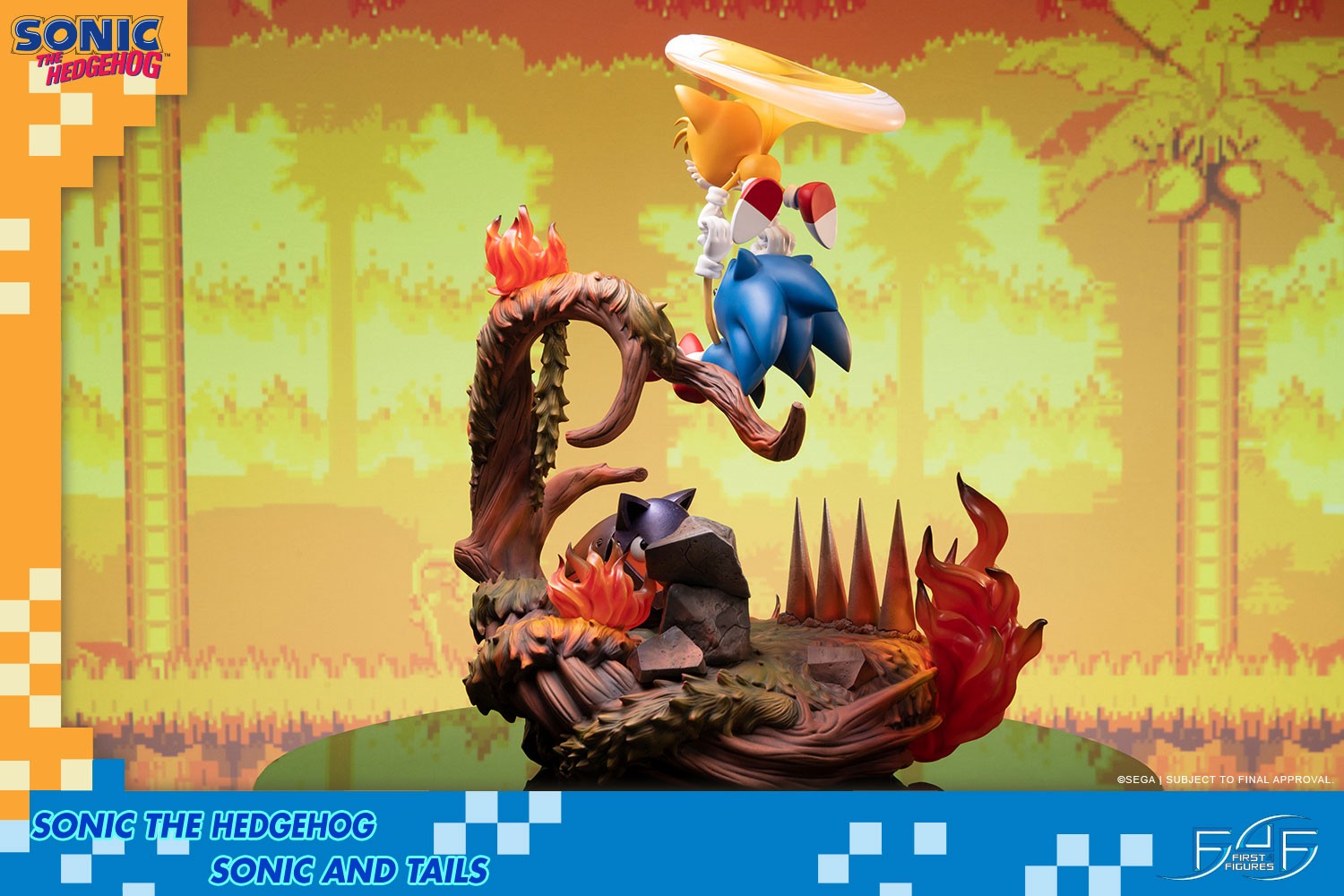 First4Figures Sonic & Tails Statue - Highly Detailed Collectible