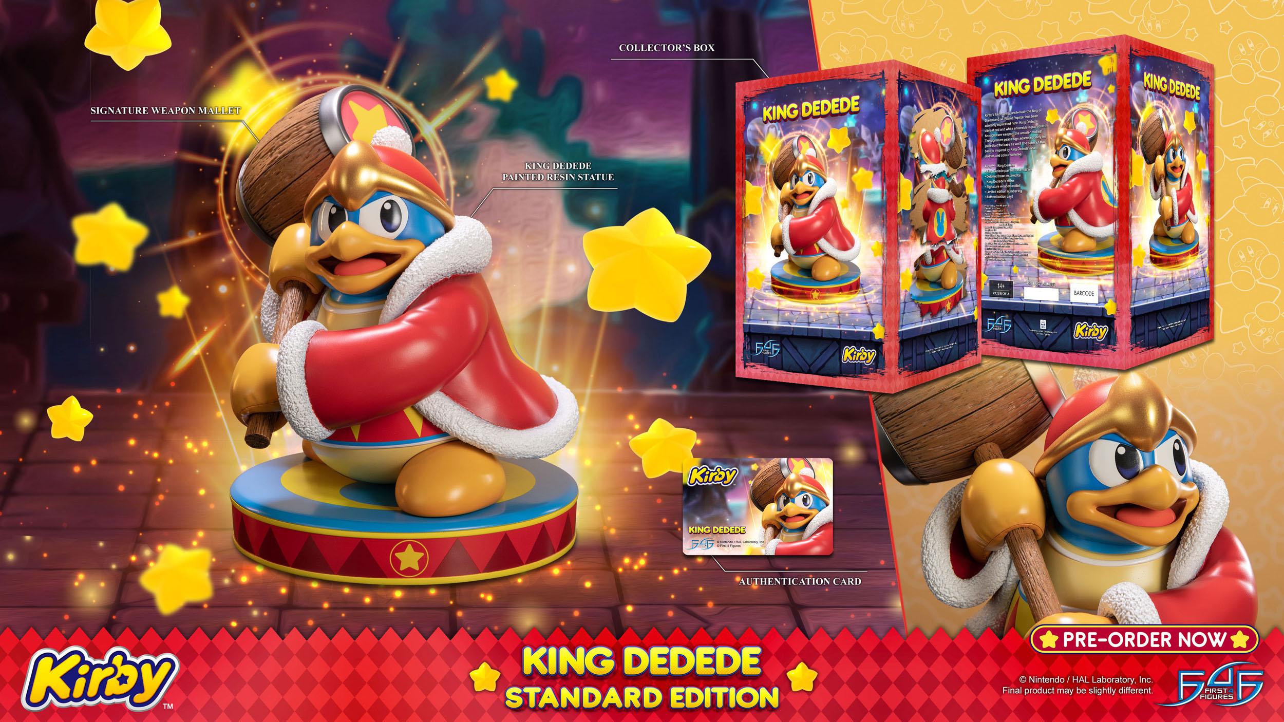 First4Figures Collectible Kirby King Dedede Resin Statue for Enthusiasts