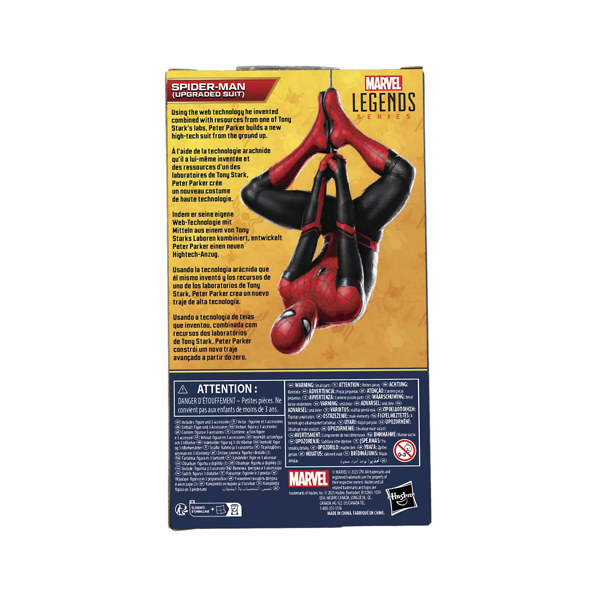 Hasbro Marvel Legends 6-Inch Upgraded Suit Spider-Man Action Figure