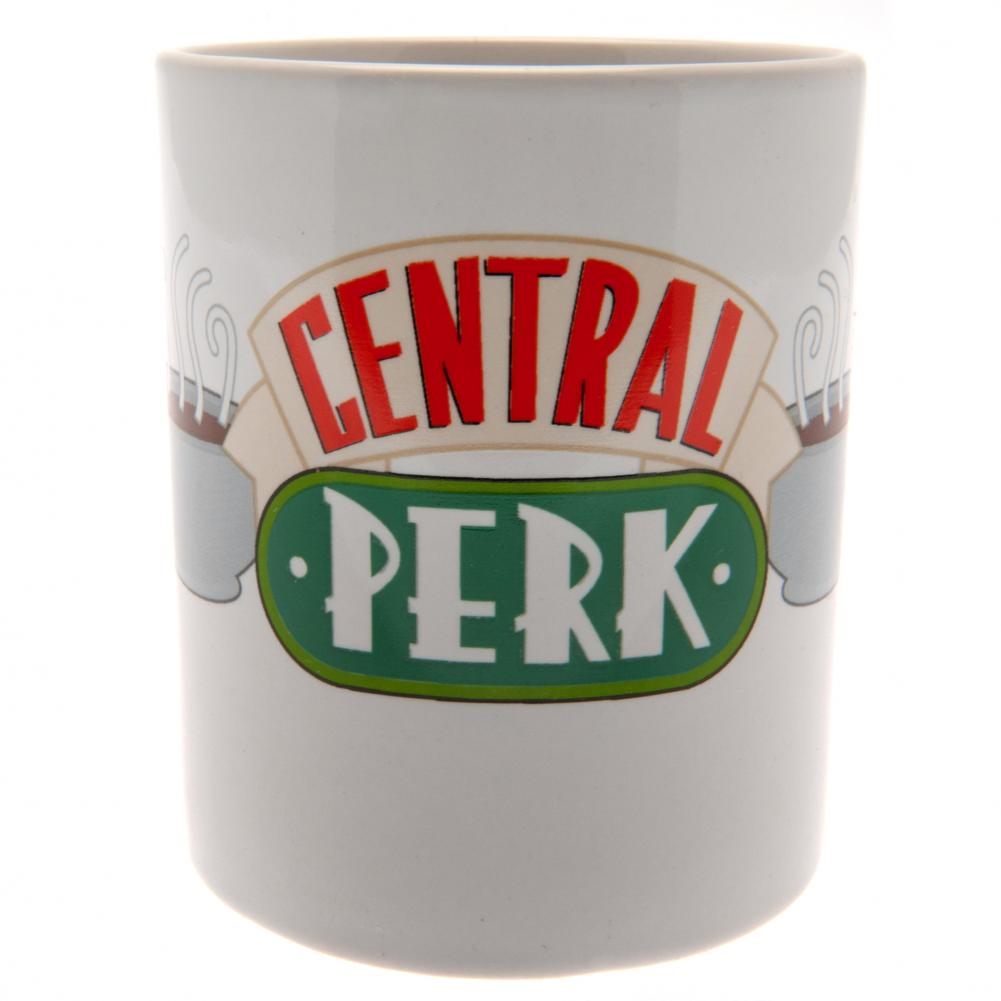 Friends-themed Central Perk Logo Ceramic Coffee Mug for Daily Use