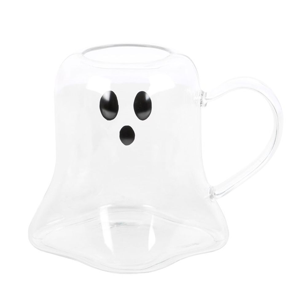 Unique Ghost - Shaped Drinking Glass Mug