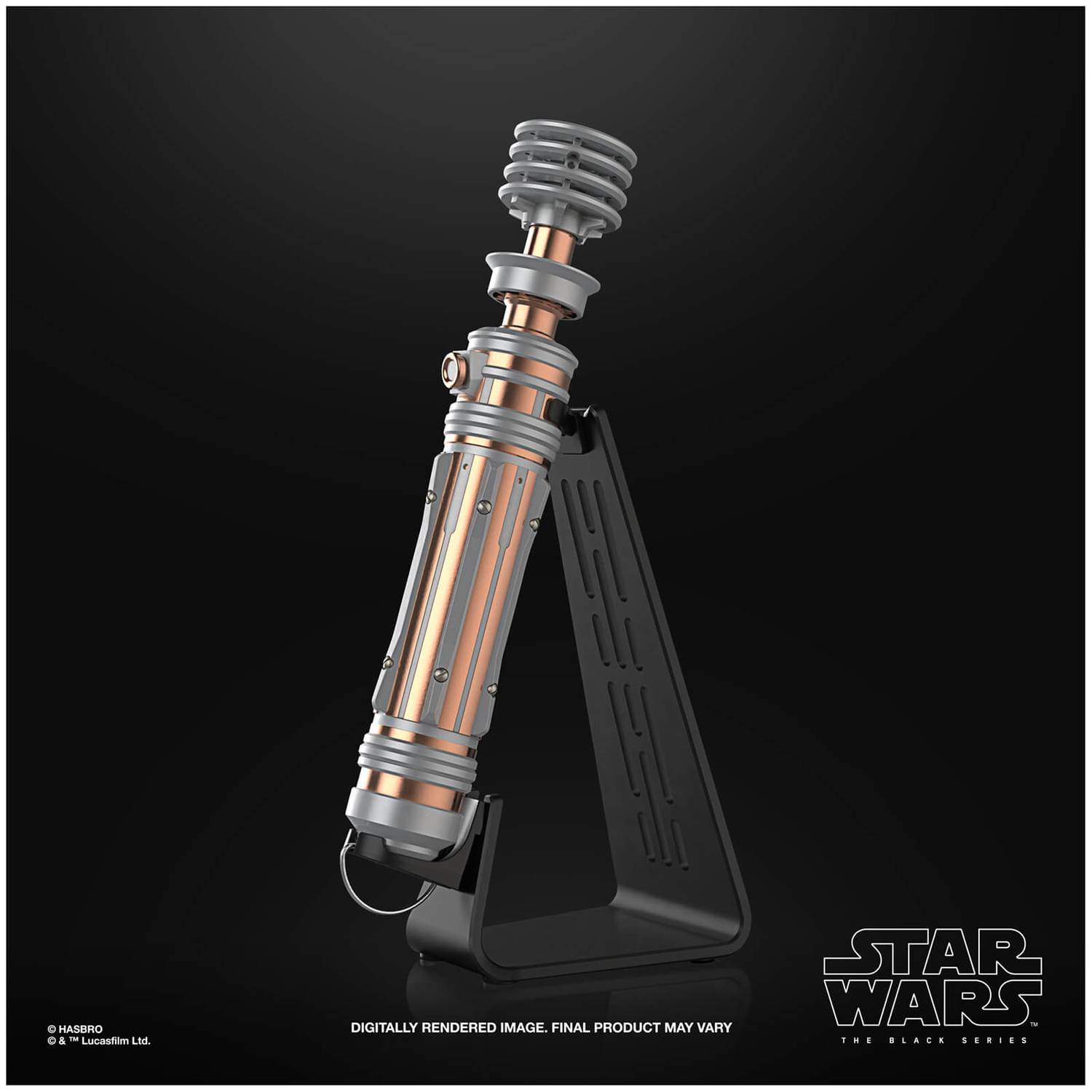 Hasbro's Premium Star Wars The Black Series Collectible Leia Force FX Elite Lightsaber for Enthusiasts