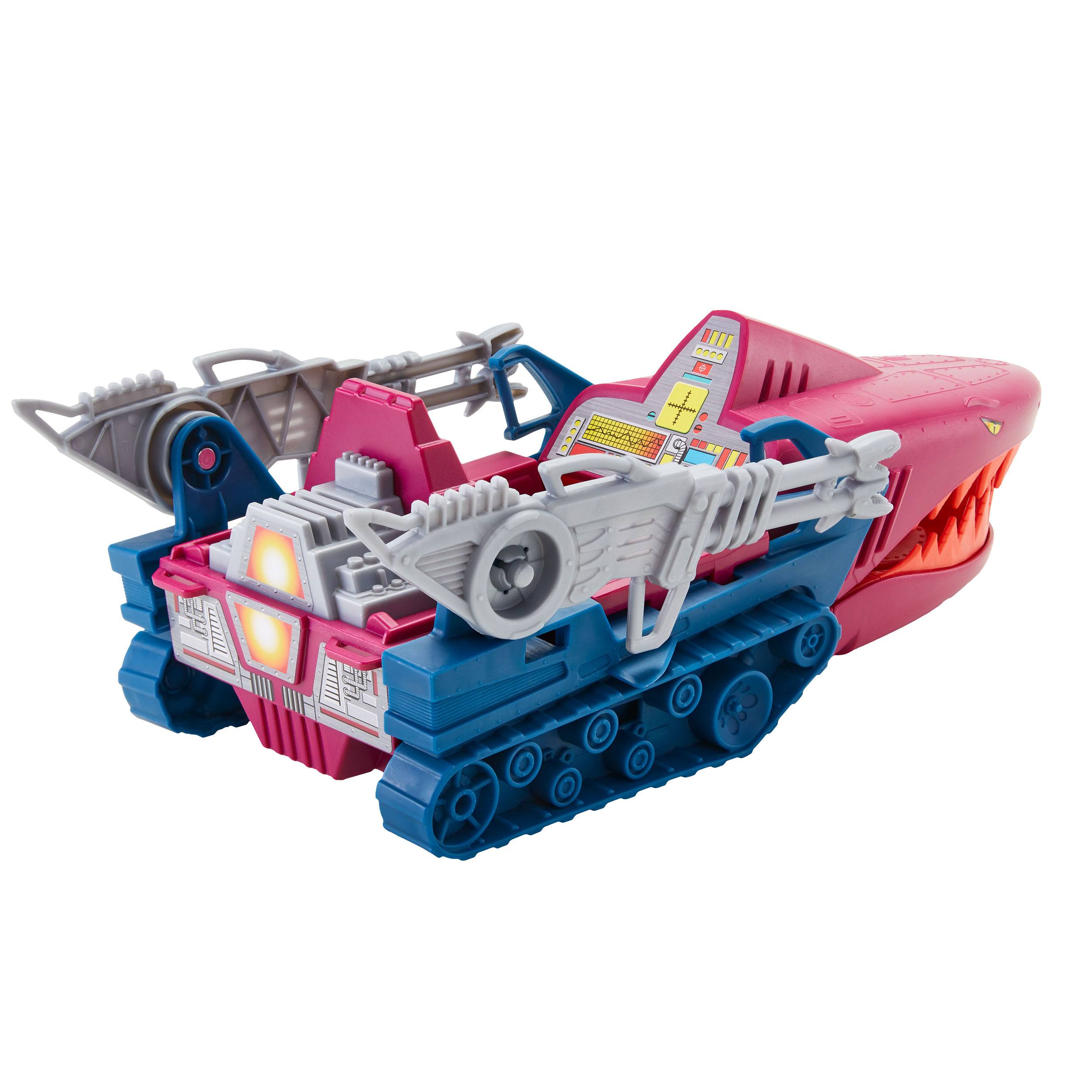 Masters of the Universe Origins Land Shark Toy Vehicle for Action Figure Compatibility