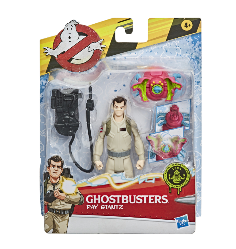 Hasbro's Collectible Ghostbusters Fright Features Ray Stantz Action Figure for Kids and Fans