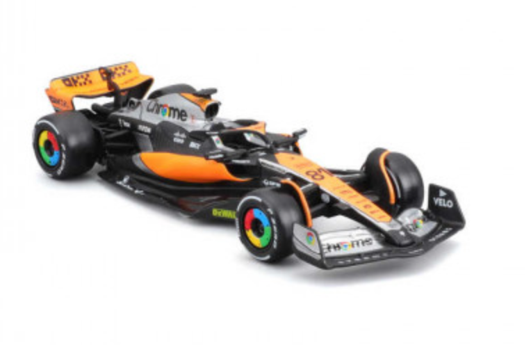 1:43 Scale Official Diecast Model of 2023 F1 McLaren MCL60 Driven by Oscar Piastri