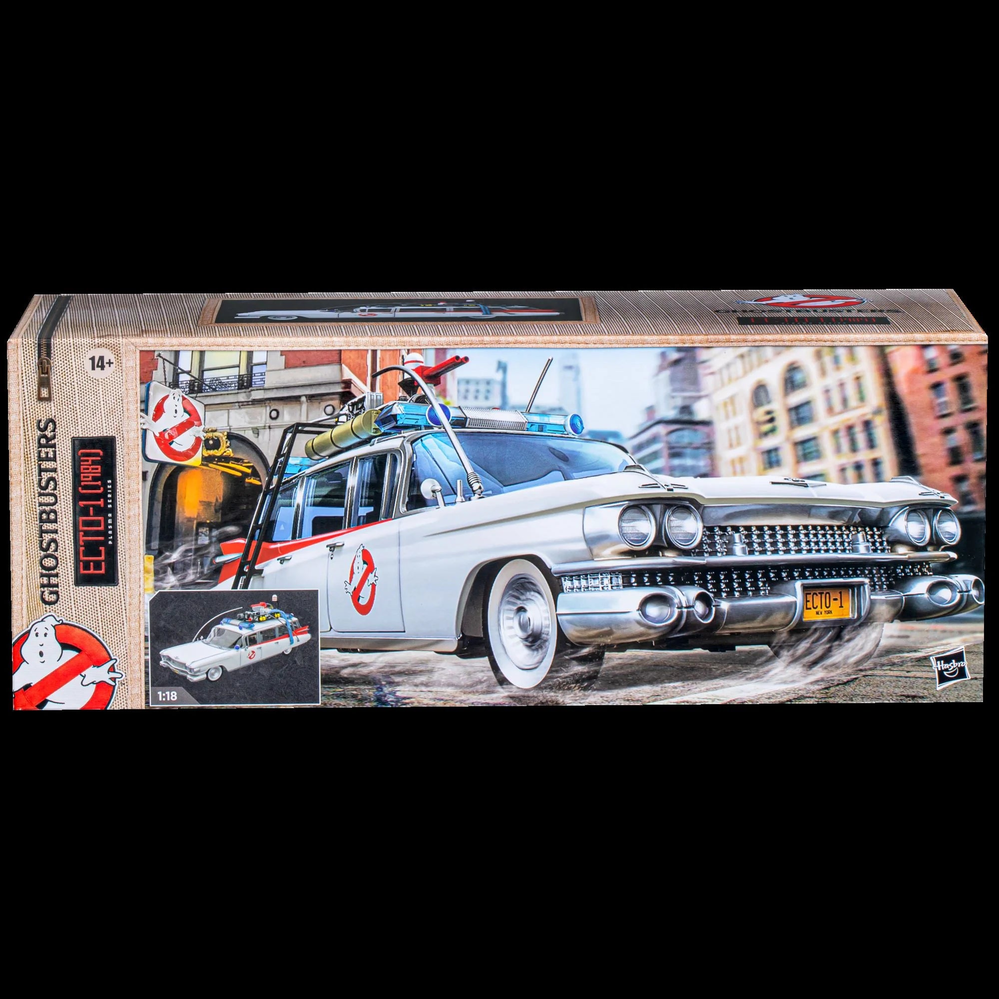 1984-Inspired Ghostbusters Plasma Series Ecto-1 Premium Vehicle Toy