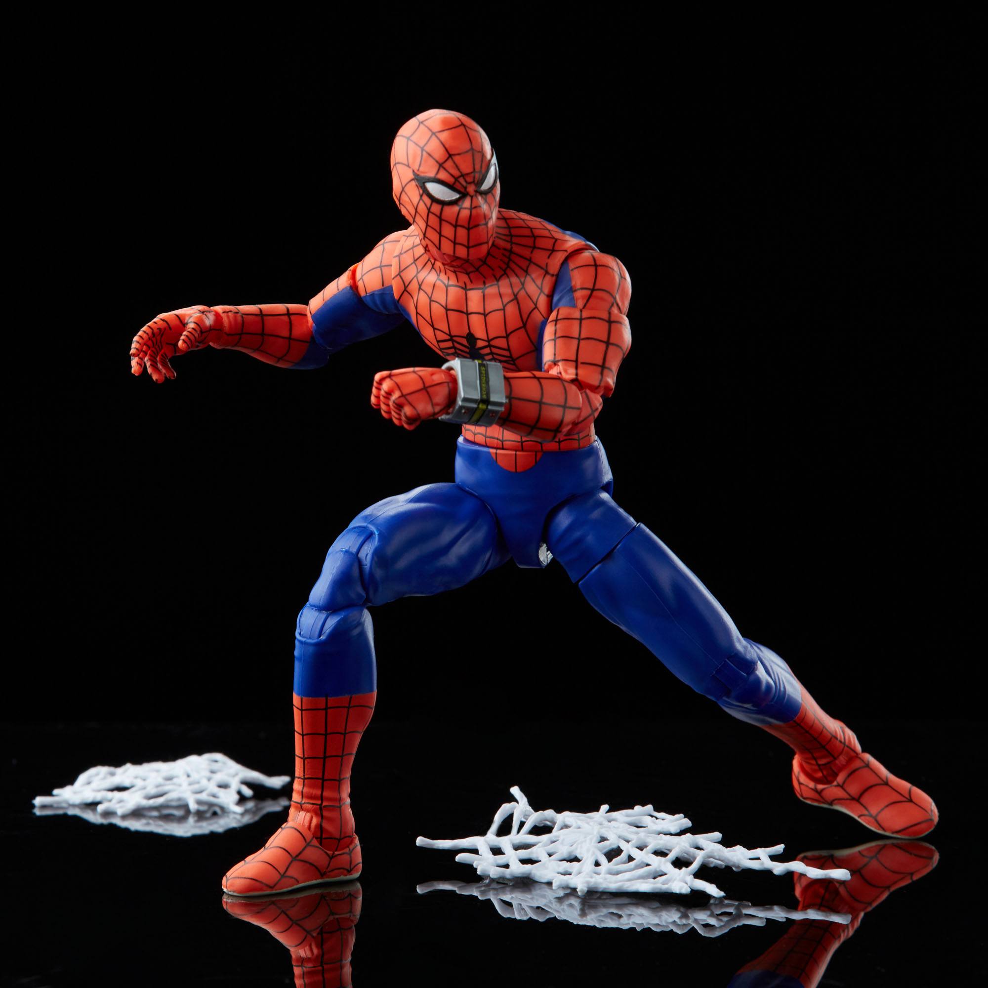 Hasbro 60th Anniversary 6-Inch Premium Marvel Legends Japanese Spider-Man Action Figure