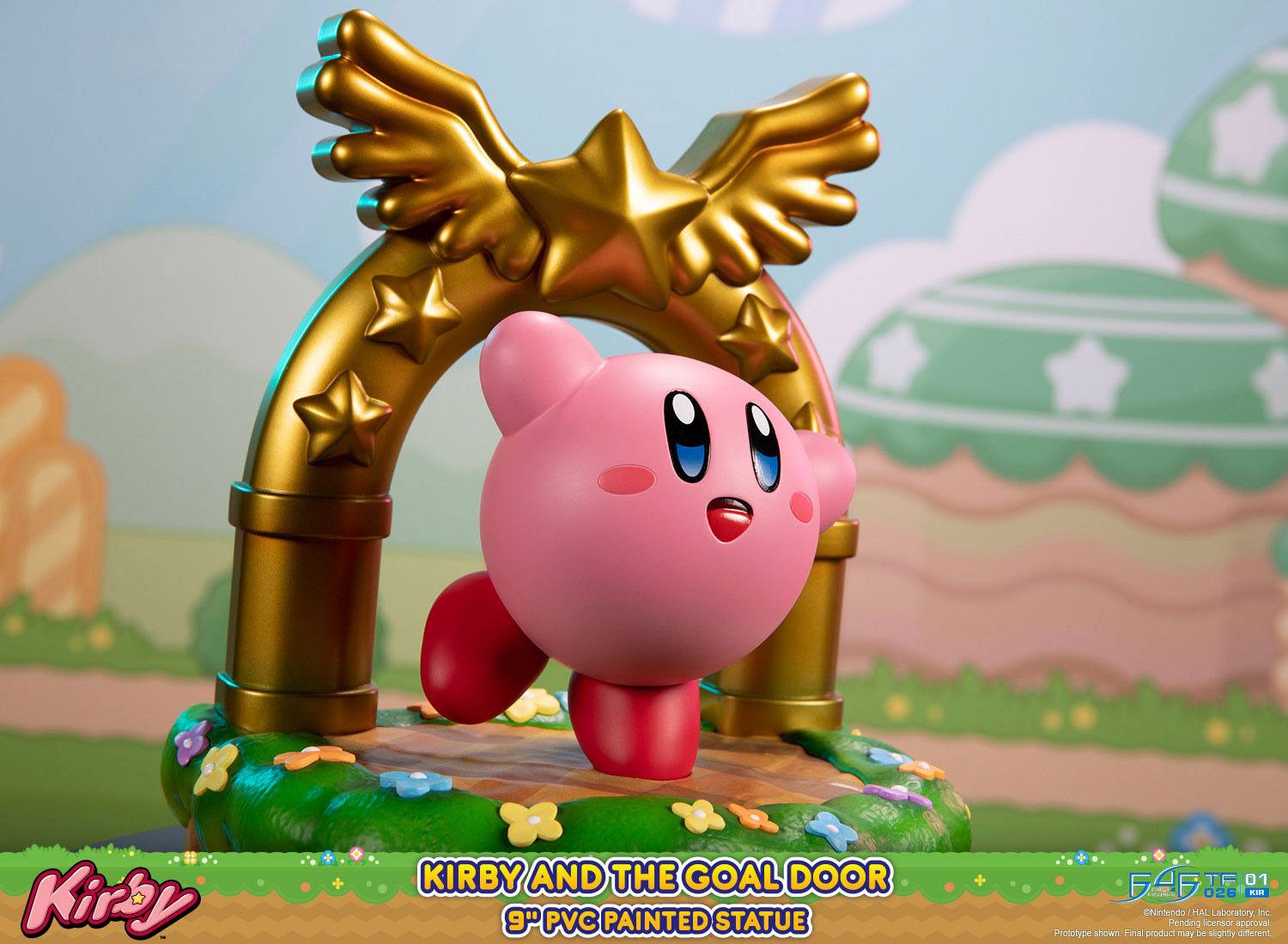 First4Figures Highly Detailed Kirby and the Goal Door PVC Collectible Figure