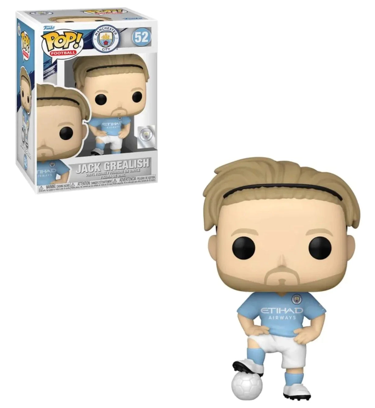 Funko Pop! Vinyl Figure of Manchester City's Jack Grealish