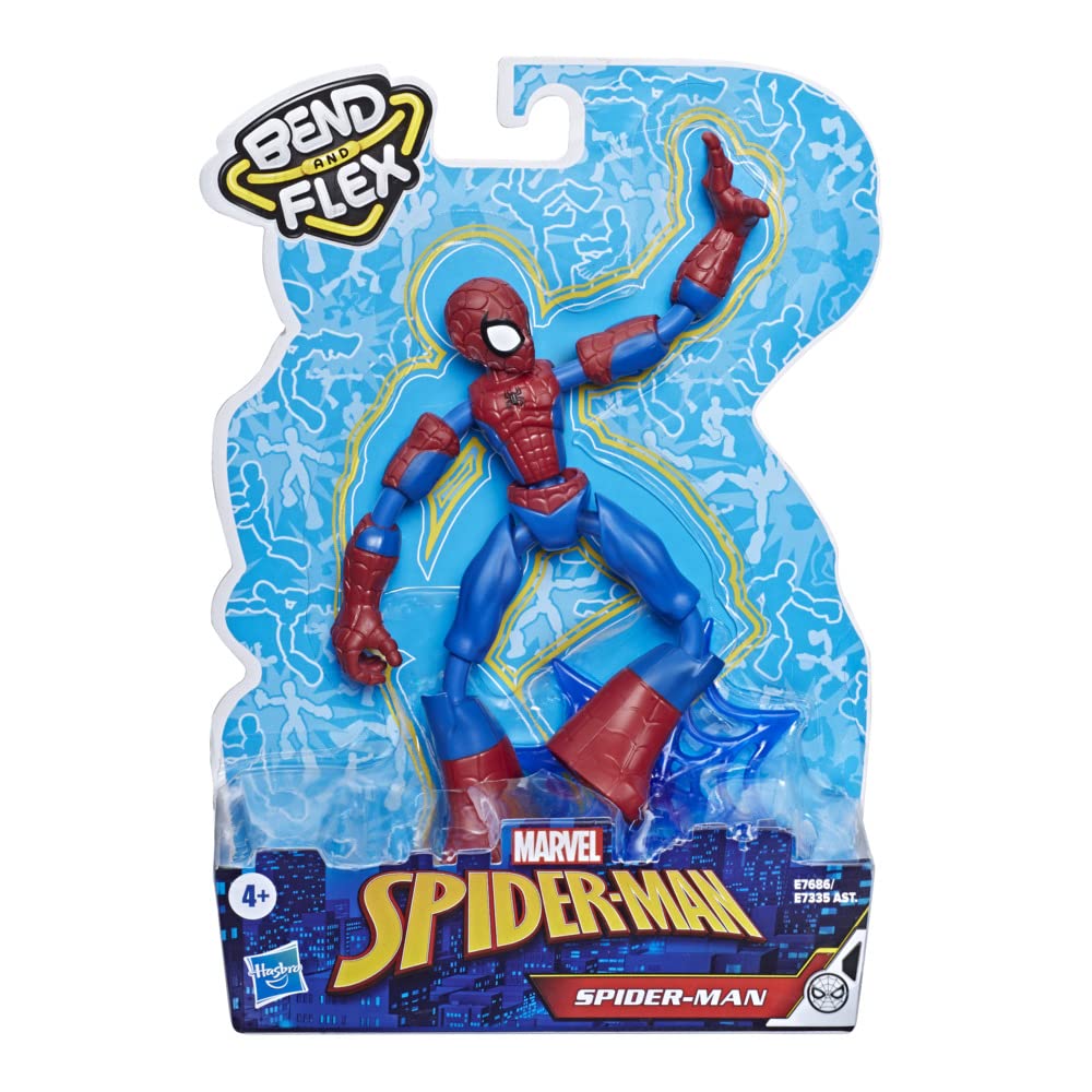 Marvel's Bendable and Flexible Spider - Man Action Figure for Kids