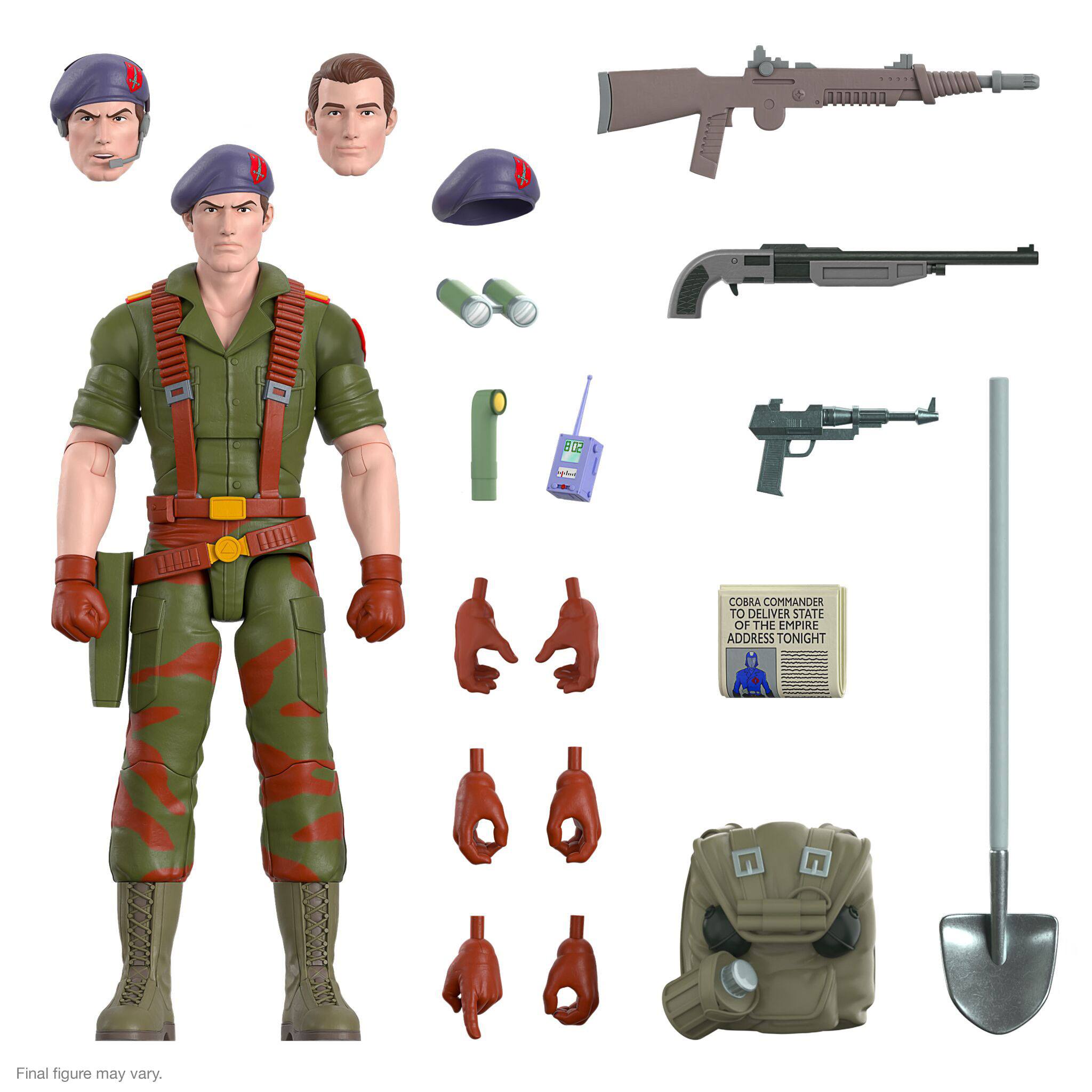 Super 7 Ultimates! G.I. Joe Flint 7 - Inch Action Figure for Collectors