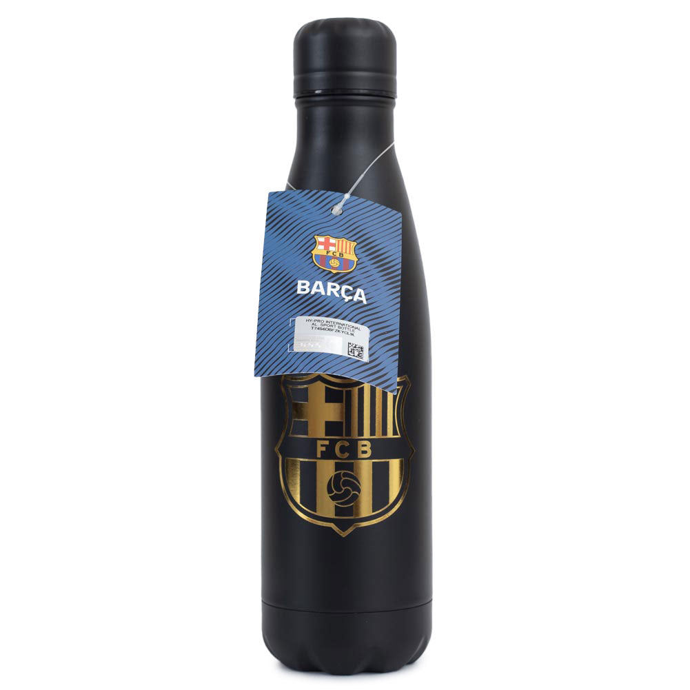 FC Barcelona Branded Stainless Steel Thermal Vacuum Flask for Keeping Drinks Warm