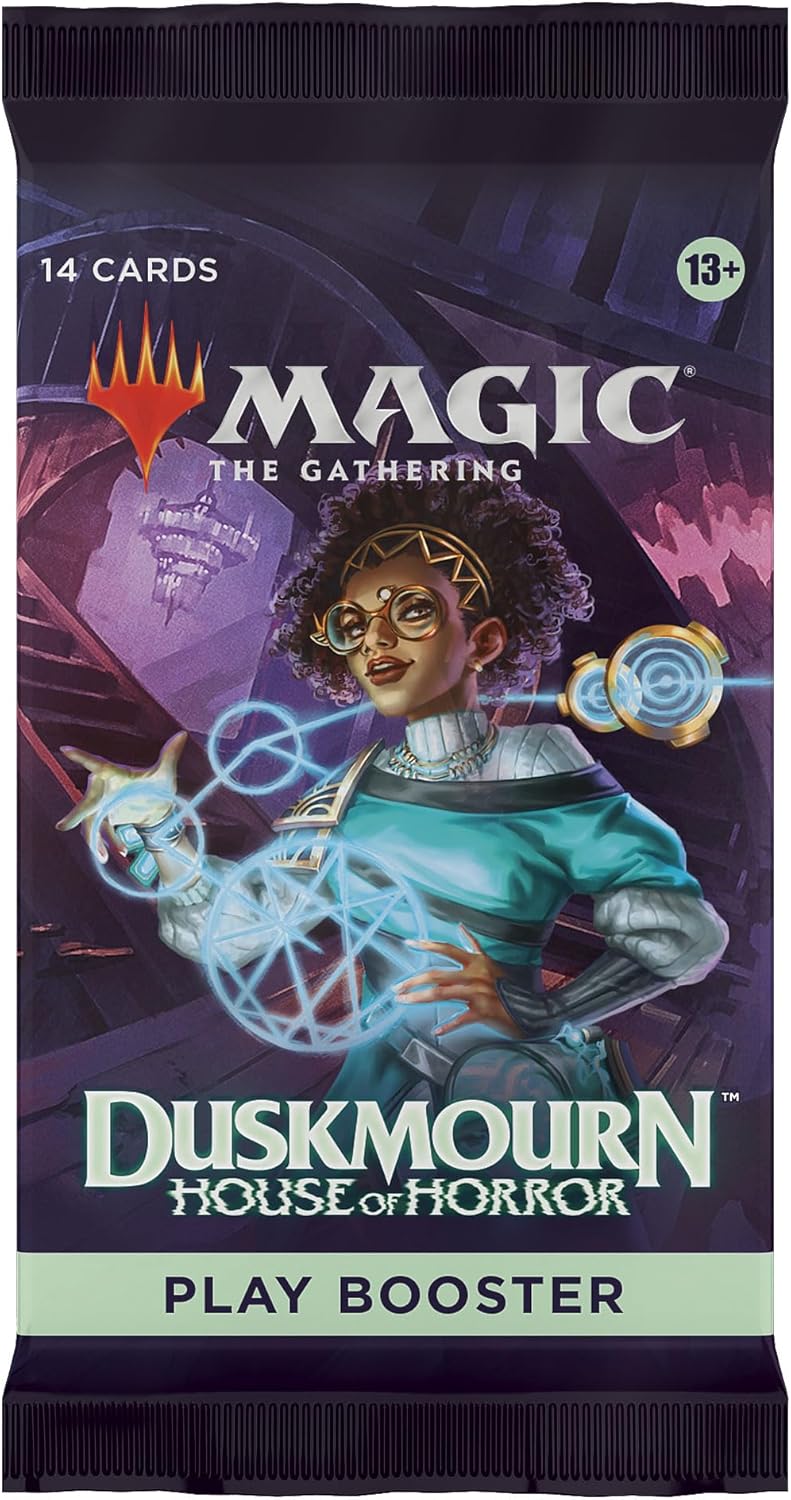 Magic: The Gathering Duskmourn Horror House Play Booster Pack - Ideal for Fun Battles