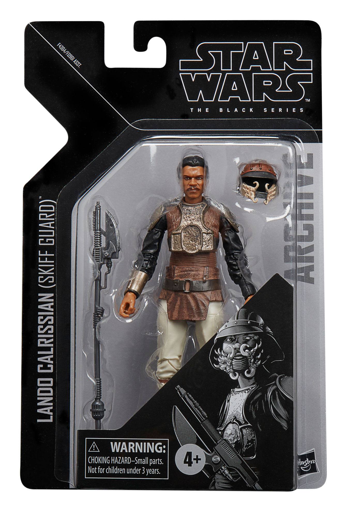 Hasbro 6-Inch Star Wars The Black Series Archive Lando Calrissian (Skiff Guard) Action Figure