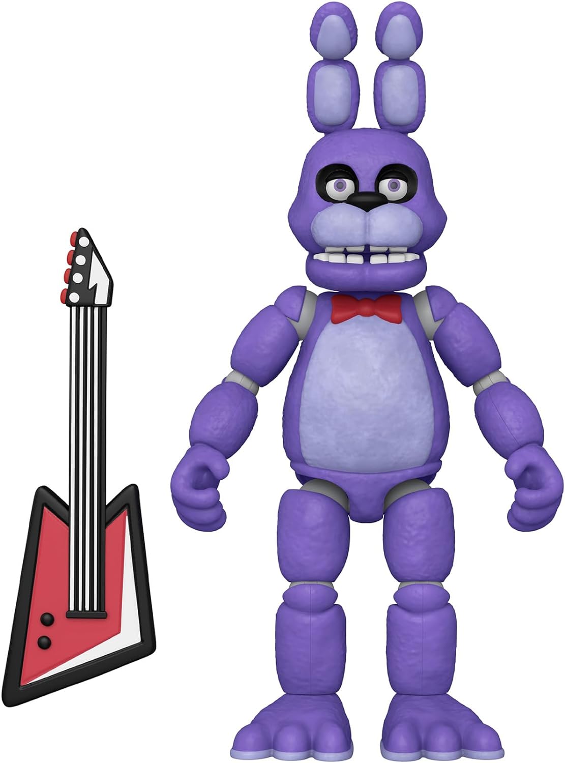 13.5 - Inch Five Nights At Freddy's Posable Bonnie The Rabbit Action Figure Collectible with Guitar Accessory