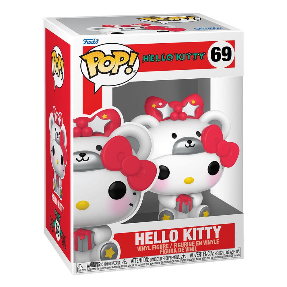 Adorable Hello Kitty in Polar Bear Outfit Funko POP! Sanrio Vinyl Collectible Figure