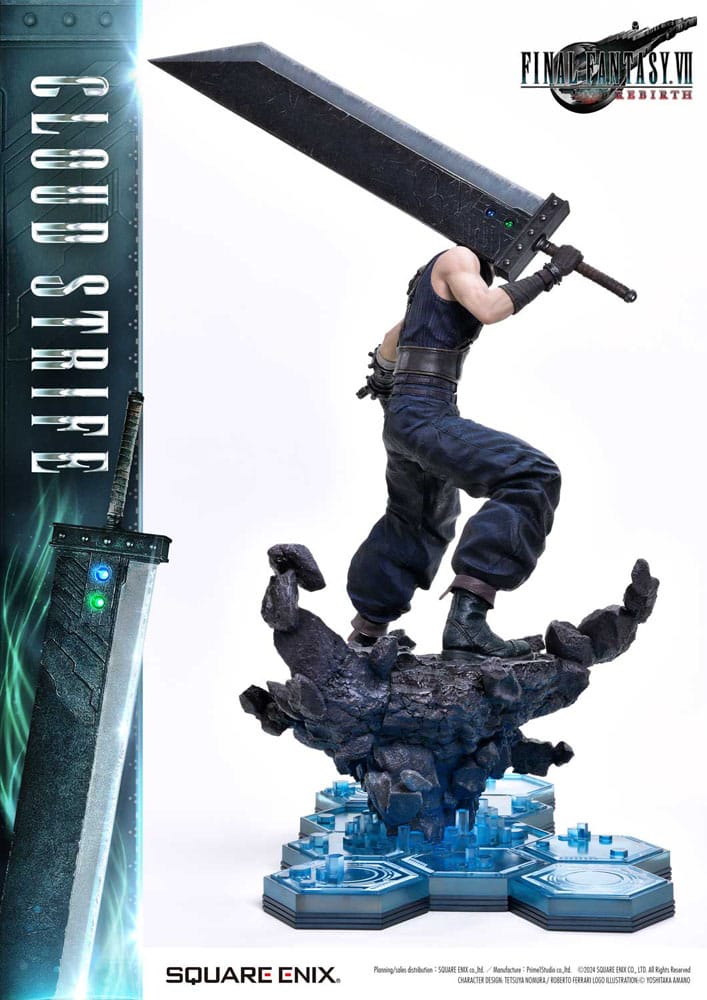 Square Enix Masterline Final Fantasy VII Rebirth Highly Detailed 1/4 Scale Collectible Statue of Cloud Strife
