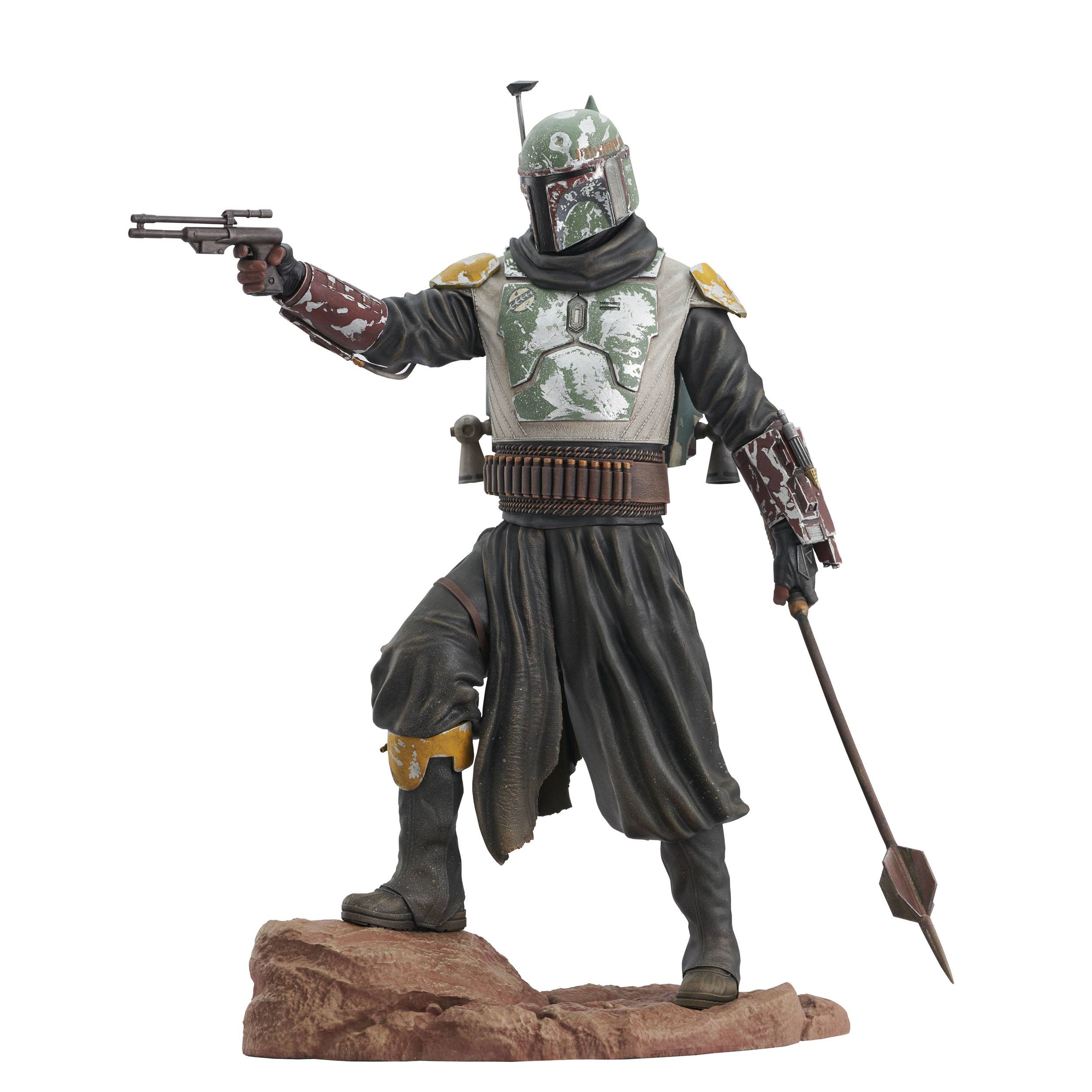 Gentle Giant Collectible Star Wars The Mandolorian Limited Edition Boba Fett Milestones Statue - Only 2000 Pieces Worldwide