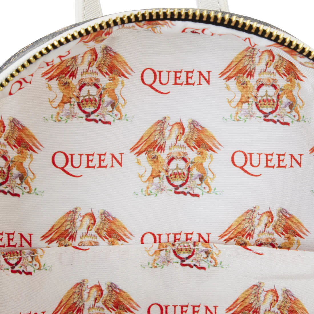 Loungefly Mini Backpack Featuring the Iconic Queen Logo Crest