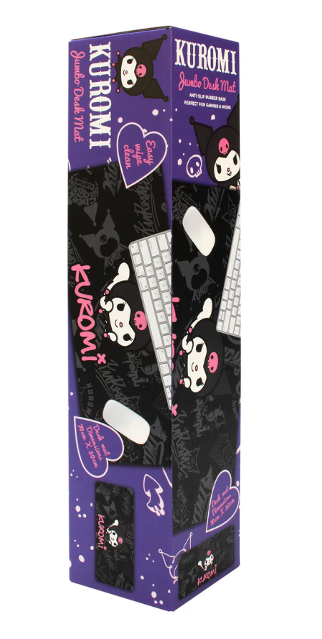Stylish Hello Kitty & Friends Kuromi-themed Large-sized Desk Mat for Workspace Decoration