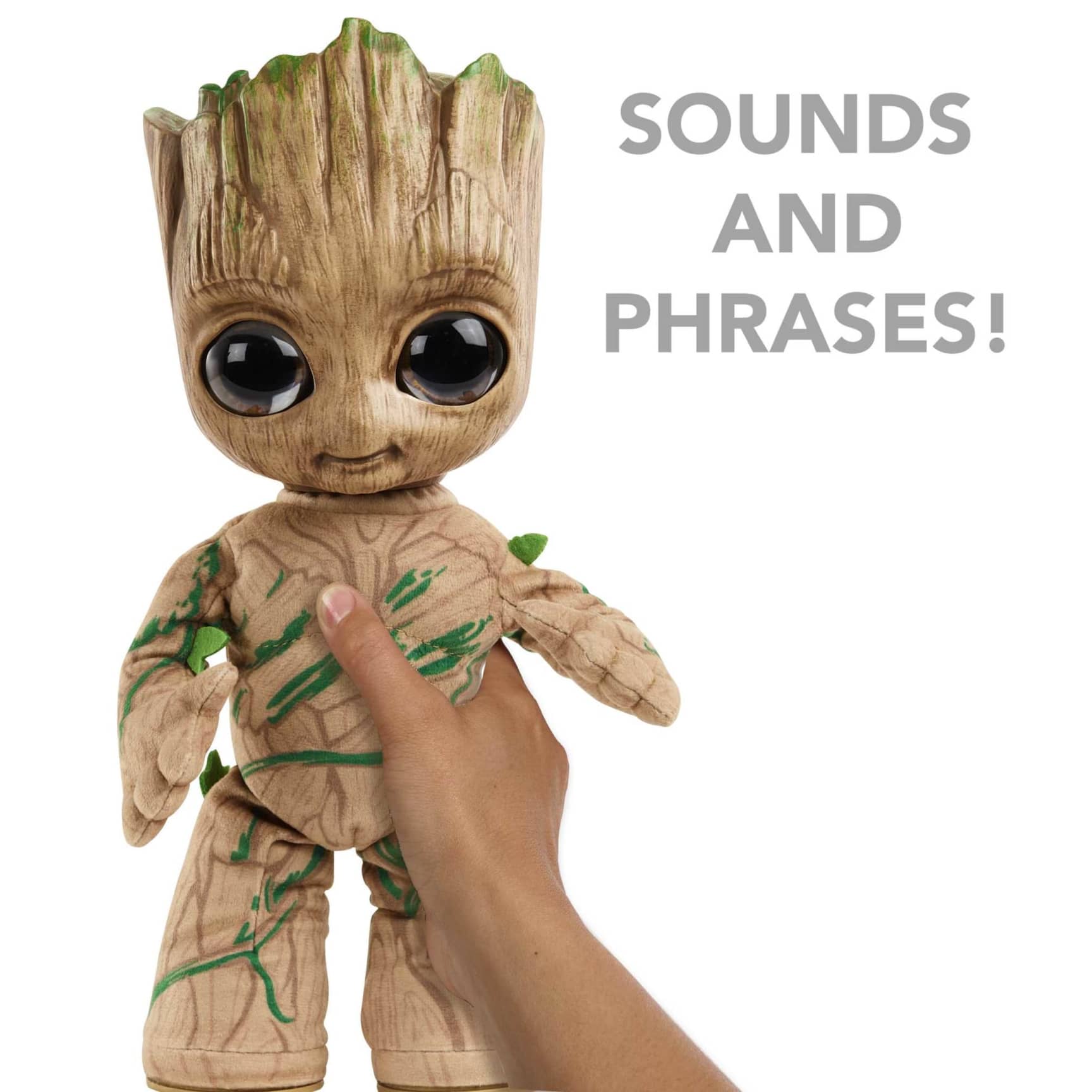 Marvel's Dancing and Talking Groovin’ Groot Interactive Plush Toy Inspired by Guardians of the Galaxy and I Am Groot