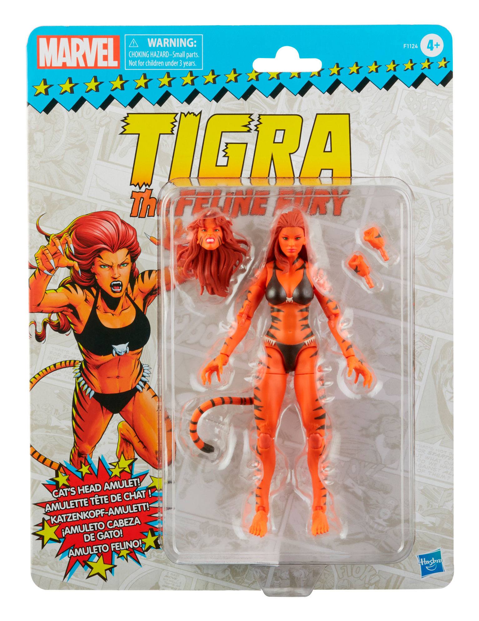 Hasbro 6 - inch Marvel Legends Series Premium Marvel's Tigra Action Figure